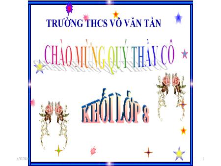 Bài giảng Công nghệ 8 - Bài 53: Thiết bị bảo vệ của mạng điện trong nhà - Trường THCS Võ Văn Tần