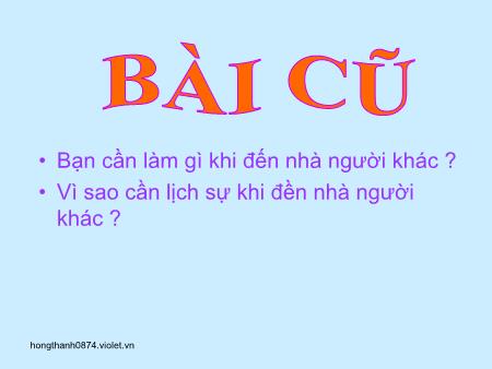 Bài giảng Đạo đức Lớp 2 - Tiết 1, Bài: Giúp đỡ người khuyết tật