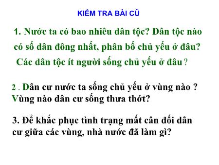 Bài giảng Địa lí Lớp 5 - Tuần 11, Bài 11: Lâm nghiệp và thủy sản