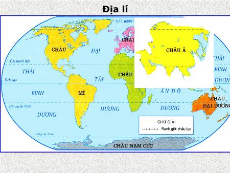 Bài giảng Địa lí Lớp 5 - Tuần 20, Bài 18: Châu Á (Tiếp theo)