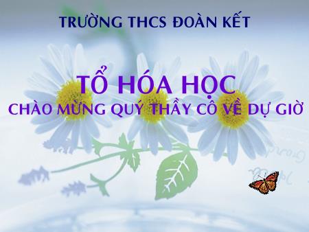 Bài giảng Hóa học Lớp 8 - Tiết 18, Bài 13: Phản ứng hóa học - Nguyễn Thị Ngọc Trang