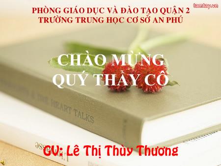 Bài giảng Lịch sử Lớp 8 - Tiết 1, Bài 20: Hiến pháp nước Cộng hòa xã hội chủ nghĩa Việt Nam - Lê Thị Thùy Thương