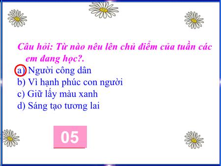 Bài giảng Luyện từ và câu Lớp 5 - Tuần 20, Bài: Mở rộng vốn từ công dân
