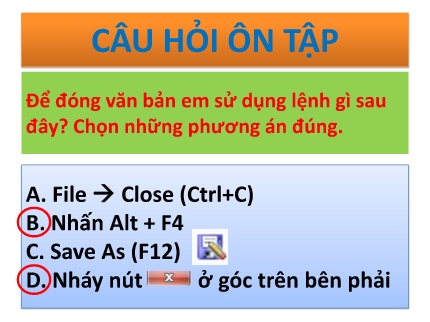 Bài giảng môn Tin học Lớp 6 - Bài 15: Chỉnh sửa văn bản