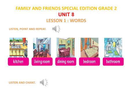 Bài giảng Tiếng Anh Lớp 2 Family and Friends Special Edition - Unit 8: What’s the time - Lesson 1: Words