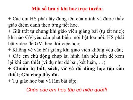 Bài giảng Toán Lớp 7 - Chủ đề: Ôn tập về thống kê