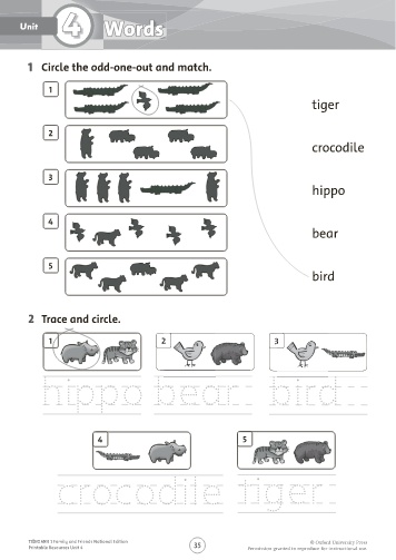 Bài tập Tiếng Anh Lớp 4 - Tuần 22